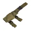 Funda Táctica de Pierna Transfronteriza, Funda de Muslo Tornado, Funda de Axila, Funda de Cintura Multifunción Camuflaje para Exteriores