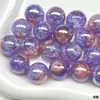 Dingyi 16 mm Nuevas Cuentas para Pintura al Óleo Resina Galvanizada con Agujero Pasante Cuentas Sueltas DIY Cadena para Teléfono Móvil Collar Accesorios de Joyería