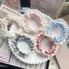 Óculos de Renda Doces Prendedor de Cabelo de Gato Corda de Cabelo Desenho Animado Rabo de Cavalo Ins Fofo Elástico de Renda Acessório de Cabelo para Meninas