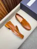 Zapatos Casuales de Cuero Genuino Lujo Ligero Italiano JMW para Hombre Zapatos Mocasines de Color Sólido de Moda Transpirables Slip-on Zapatos de Talla Grande Transfronterizos para Hombre