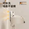 Porta jabón grande de ventosa con doble ranura, Caja de jabón con drenaje para pared sin taladro, Estante para almacenamiento de jabón para baño