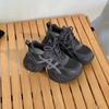 Zapatos Gruesos de Malla Transpirable para Mujer, Estilo Papá, 6cm de Altura, Nuevos para Primavera y Otoño 2025, Zapatos Deportivos Casuales Ligeros