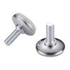 Almohadilla niveladora de altura de escritorio ajustable pie nivelador pie de ajuste mesa y silla almohadilla para pies almohadilla para pies de muebles pie de estante M8 suministro directo de fábrica