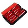 Conjunto de Ferramentas Odontológicas Aço Inoxidável Espelho Remoção de Tártaro Limpeza Ferramenta para Dente Cuidado Dental Sonda Oral