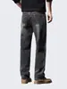Ropa de Hombre Fengshe / 2026 Otoño-Invierno Nuevos Jeans Rectos de Negocios Vintage para Hombre, Pantalones Largos Sueltos y Versátiles