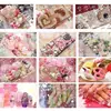 4mm 1000 piezas diamantes de imitación de vidrio de resina con base plana 14 facetas kit de material para decoración de funda de teléfono con diamantes de imitación DIY accesorios de belleza