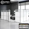 Pantalla de Partición Plegable Móvil para Oficina, Valla de Aislamiento para Taller de Fábrica, Muro de Partición Móvil con Puerta