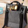 Nueva Bolsa de Almuerzo Gena con Hebilla Bolso Cruzado Isotérmico Bolsa para Oficinista Estudiante Lonchera Bolsa de Almuerzo de Gran Capacidad