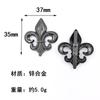 Hebilla de Pin Estilo Punk con Remaches Decoración para Bolso de Lona Hebilla Metálica para Zapatos de Cuero de Hombre y Mujer, Hebilla Metálica Decorativa para Zapatos