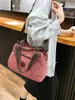 Bolso Casual Vintage para Mujer Bolso de Mano de Lona para Mujer Bolso Bandolera de Hombro para Mujer Bolso de Lona de Gran Capacidad con Múltiples Compartimentos para Mujer