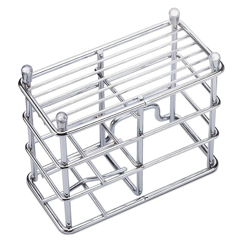 metal steel toothbrush holder