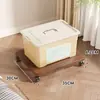 Base de Caja de Almacenamiento Movible Soporte Multifuncional Bandeja Organizador Tablero de Almacenamiento con Ruedas de Pie Estante de Almacenamiento Doméstico