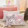 Melodía de Invierno Culomi Terciopelo Ártico Funda de Almohada de Terciopelo para Niños 30X50Cm Funda de Almohada Individual Almohada para Dormitorio de Estudiantes
