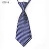 Gravata Preguiçosa com Zíper para Mulheres, Versátil para Trabalho Formal de Negócios, Gravata Masculina de Camada Dupla, Gravata Pequena, Flor de Colarinho Listrada Feminina