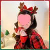 Tiara de Galhos de Rena de Natal, Presente de Natal Fofo e Criativo, Adereços para Fotos, Adorno de Cabeça para Atmosfera, Acessórios de Cabelo para Roupa Externa, Tiara para Mulheres