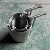 Fabricante Tubo de Bobina de Acero Inoxidable 304 Evaporador 1P3P5P10P15 Evaporador de Tubo de Bobina Enfriador Tubo de Cobre