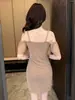 Vestido Tomara que Caia com Alças Finas para Mulheres, Cintura Marcada, Emagrecedor, Que Aderente aos Quadris, Vestido Curto, Estilo Puro e Maduro, Vestido Elegante de Verão para Uso Diário e Encontros