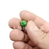 Cuentas de loto de jade esmeralda Cuentas sueltas de jade esmeralda seca 10 mm Cantidad de loto accesorios de joyería para collares cuentas