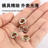 Hebilla de Ojal de Aleación de Zinc 5 mm/7 mm M6 Correa para Puerta de Gabinete Superficie de Zapato Remache Universal Hebilla de Ojal Bucle para Cinturón