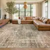 Alfombra de Imitación de Cachemira de Lujo para Sala de Estar, Antideslizante, Lavable a Máquina, Tapete para Mesa de Café, Alfombra de Fácil Cuidado para Mesita de Noche en Dormitorio