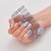 Fabricante de Pegatinas para Uñas Plataforma Transfronteriza Suministro de Alta Calidad Artesanía Láser 3D Estampado en Caliente Película para Esmalte de Uñas Pegatina para Uñas