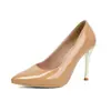 Nuevos Zapatos de Salón de Punta Fina Estilo Británico para Mujeres Profesionales, Tacones Altos, Zapatos de Calle para Mujer, Tallas Grandes 40-48