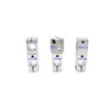 Abrazadera de Soporte de Ángulo Ajustable Tipo Rotatorio Conector de Rotación 360 grados Junta Universal Tipo Cardán