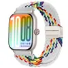 Adequado para Pulseira Vivo Watch Gt2 Pulseira Tecida com Fivela Magnética Respirável Elástica Pulseira de Nylon Vivo Gt2