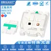 0603/1615 cuentas de lámpara LED SMD de doble cuerpo y dos colores Rojo Verde Azul amarillo naranja blanco brillante luminoso tubo de dos niveles