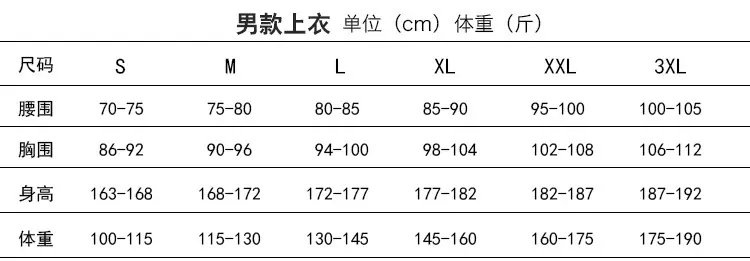 男款上衣