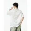Camiseta Deportiva de Cuello en V Estilo Americano para Hombre, Verano Fresca de Seda de Hielo Secado Rápido Casual de Manga Corta Moderna Modelo Nuevo 26