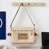 Bolsa carteiro retrô estilo japonês para trabalho, masculina, estilo Ins, estudante universitário, bolsa de ombro para aula, bolsa transversal moderna de grande capacidade, feminina