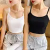 Camisola Básica Casual Lisa de Color Sólido para Primavera y Verano 2024 con Tallas Grandes Cuello Redondo Versátil Sexy para Mujer Camisola Pequeña