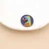 Comercio Exterior Creativo Lindo Dibujo Animado Pingüino Broche Divertido Gracioso Nicho Metal Bolso Ropa Insignia Pin de Solapa Decoración