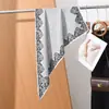 Lenço triangular, acessório feminino em camadas, cinto jeans, lenço de cintura, acessório de viagem, camisa, xale estiloso