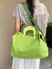 Bolsa de viaje moderna de gran capacidad con separación de seco y húmedo, bolsa de equipaje de moda estilo coreano, versátil para ocio al aire libre y uso en el gimnasio