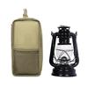 Primavera y Verano Nueva Lámpara de Queroseno para Camping al Aire Libre Linterna de Caballo Lámpara de Mano de Fuego Bolsa de Almacenamiento Retro Resistente al Desgaste de Tela Oxford