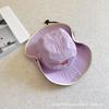 Sombrero de Pescador de Secado Rápido para Niños Estilo Coreano Estilo Occidental para Viaje de Bebé Sombrero Versátil para Montañismo Sombrero de Sol con Ala Grande de Primavera y Verano