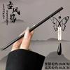 Grampo de Cabelo de Ébano Antigo Novo Estilo Chinês Sentido de Alto Padrão Disco para Parte de Trás da Cabeça Grampo de Cabelo Grampo de Cabelo para Hanfu Joia de Acessório de Cabelo para Saia Rosto de Cavalo
