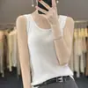 Camiseta de punto de verano para mujer, elegante, a rayas, cuello en U, ajuste ceñido, manga corta