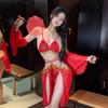 Noite Ting Fragrância Palácio Exótico Dunhuang Retrô Sexy Roupa Íntima Feminina Nova Fada Flutuante Princesa Camisola Puro Desejo