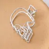 Europeo y Americano Calavera Garra Metal Araña Pinza de Tiburón Grande Accesorios para el Cabello Estilo Oscuro Pinzas para el Cabello Pinza