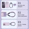 Cordón para Teléfono Móvil 2025 Colgante Tejido Multifuncional Muñeca Rojo Cadena para Teléfono Móvil Año Nuevo Funda para Teléfono Móvil Fuerte y Duradero