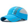 Gorra de béisbol de malla transpirable de secado rápido para hombre y mujer, nueva gorra de verano con visera ligera para deportes al aire libre y ocio.