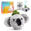 Pacote de Material de Crochê para Animal de Vaso Tecido Mais Vendido Transfronteiriço Lã Tricô Grupo Ornamentos de Crochê DIY Feito à Mão