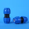 Tampa Azul Conexão Rápida Direta Cotovelo de Conexão Rápida com Tampa Azul Tê de Conexão Rápida com Tampa Azul Plugue de Conexão Rápida Curva com Fio Interno Conexão Rápida com Tampa Preta