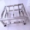 Estante de Almacenamiento Engrosado de Acero Inoxidable Estante de Carga Estante de Almacenamiento a Prueba de Humedad para Cocina Soporte Base para Acuario Estante para Macetas Lata