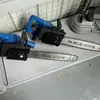 FLJ400 serra corrente pneumática para mina máquina de corte de madeira anti-faísca serra corrente pneumática à prova de explosão portátil