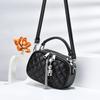 Bolsa Pequena Feminina Lingge Transversal Bolsa Pequena 2025 Texto Nova Bolsa Transversal Bolsa de Mão Mini Bolsa de Ombro Bolsas