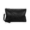 Bolso Clutch de Cuero Genuino de Gran Capacidad, Bolso Clutch de Cuero de Vaca de Primera Capa, Bolso Sobre de Cuero Suave, Bolso de Mano para Regalo, Bolso para Traslado al Trabajo